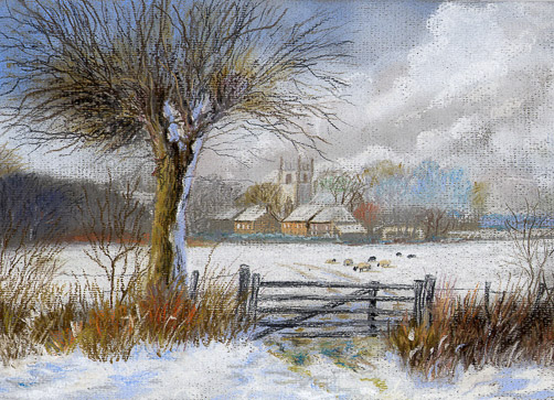 Snow scene
