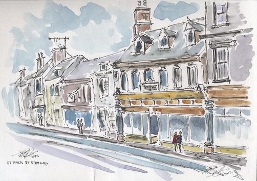 St Mary's St, Stamford