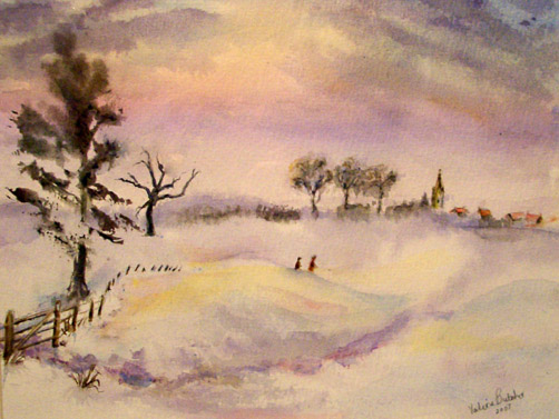 Snow Scene